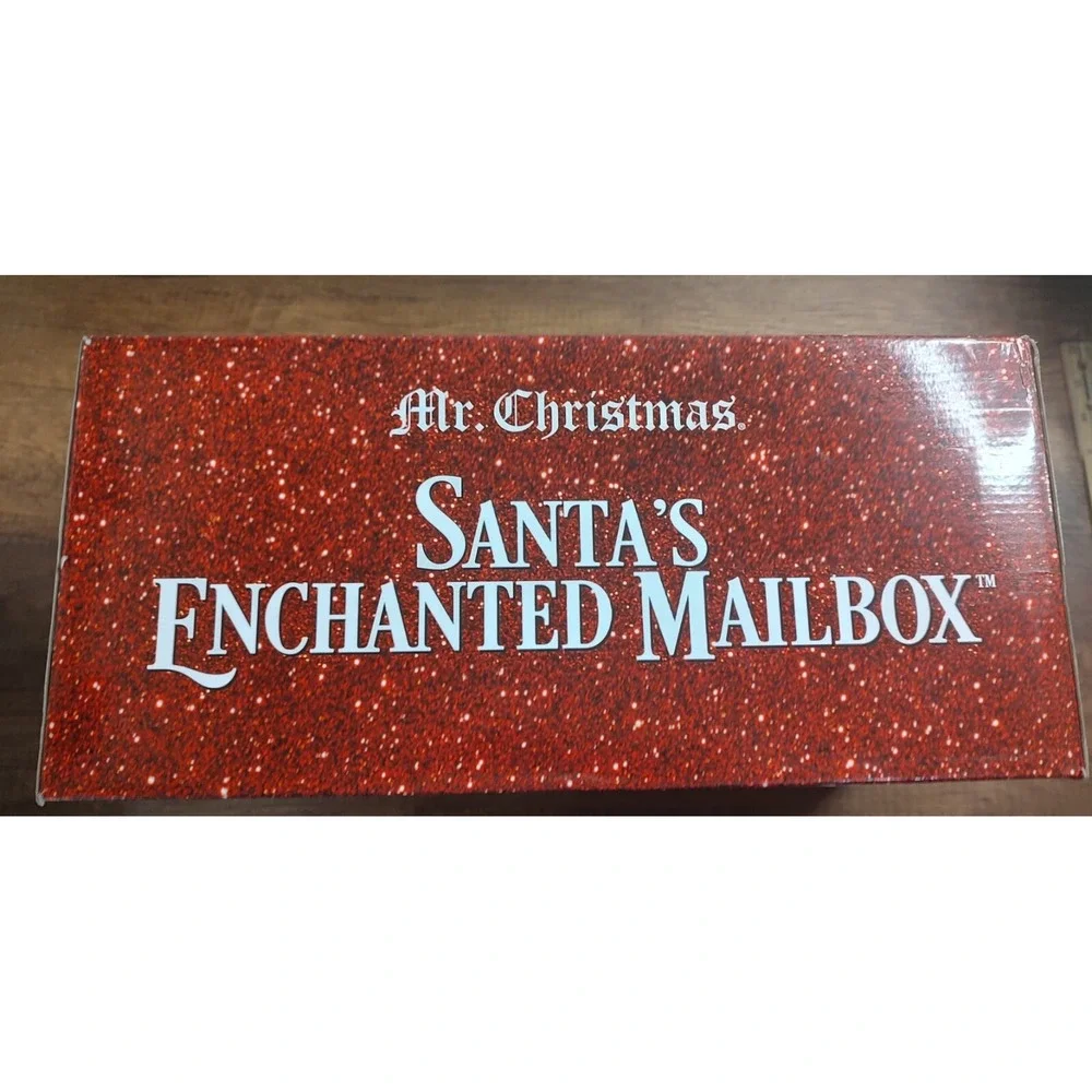 Mr Christmas Santa's Enchanted Mailbox Christmas Decor Letters To Santa Display